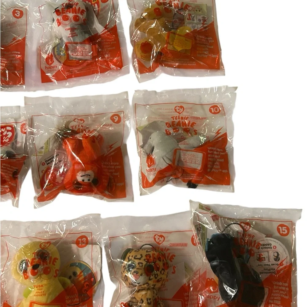 McDonald’s 2017 Tiny Beanie Babies (whole set 1-15)